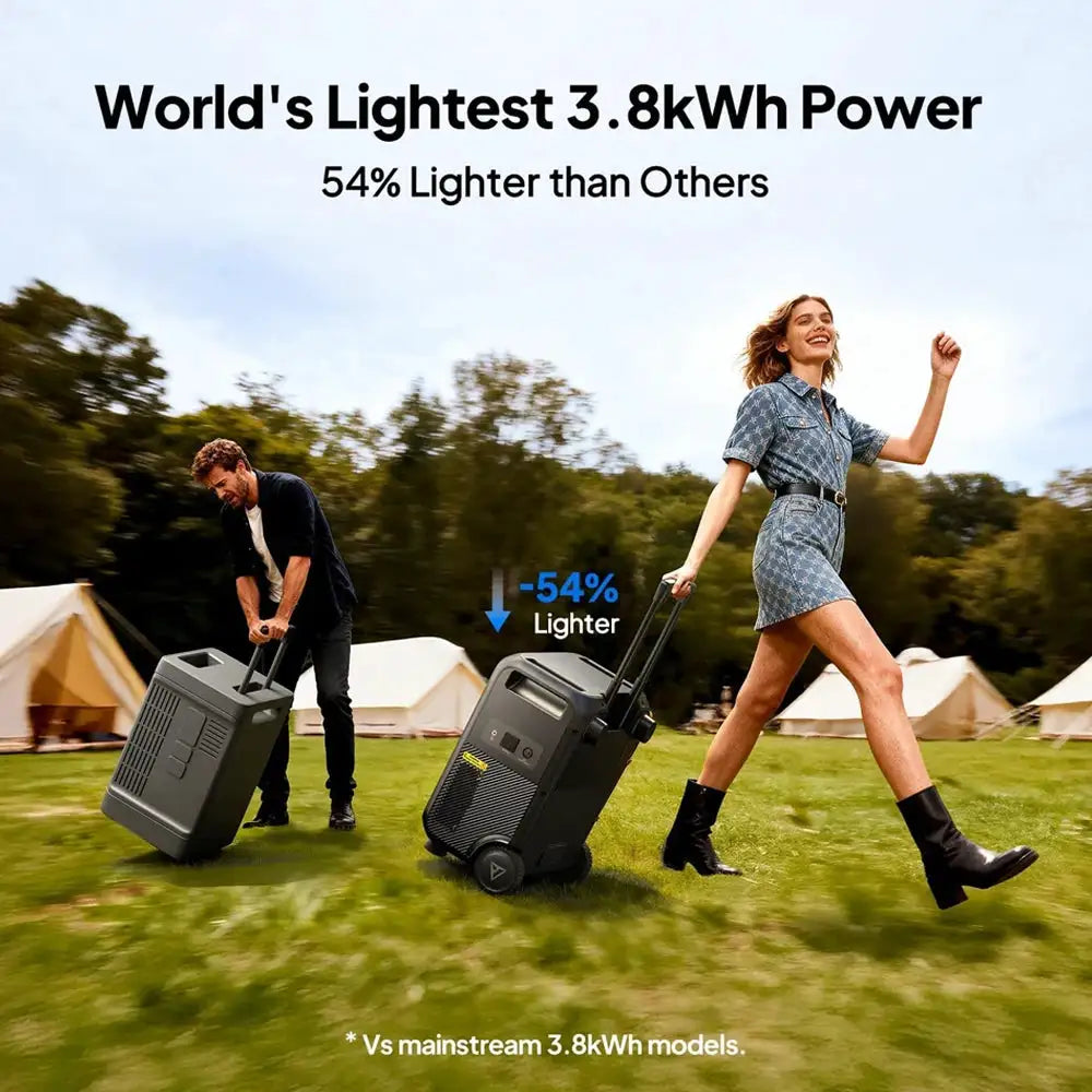 BLUETTI Elite 400 2600W 3840Wh Ultra Large Capacity Solar Power Station Multi High Power Ports Fast Dual Charging 6000 Long Cycle Battery Pack for RV Trailer Overlanding Permanent Off Grid Cabin Camping