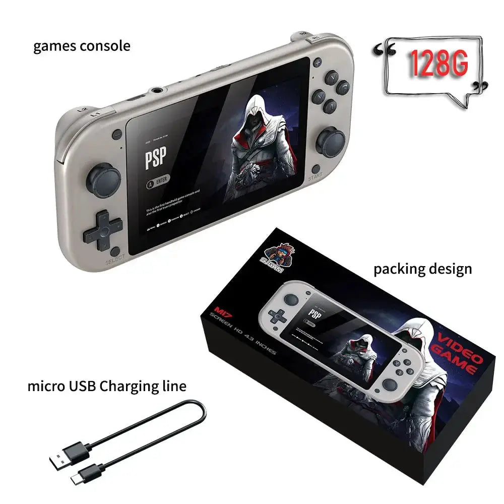 M17 Handheld Console 4.3 Inch LCD Retro Portable Video Game