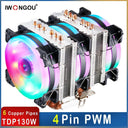 IWONGOU Rainbow RGB CPU Cooler Efficient Cooling Solution
