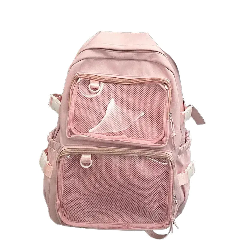 JK Transparent Ita Bag Large Capacity Backpack — product view 1