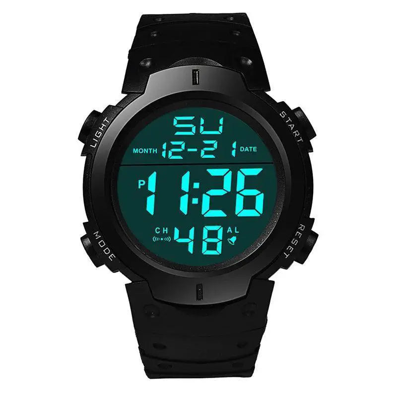LED Sports Watch Waterproof Digital Clock With Alarm