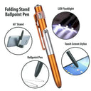 4In1 Led Ballpoint Pen - Foldable Phone Stand