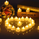 Safe Flameless LED Tealight Candles for Elegant Decor