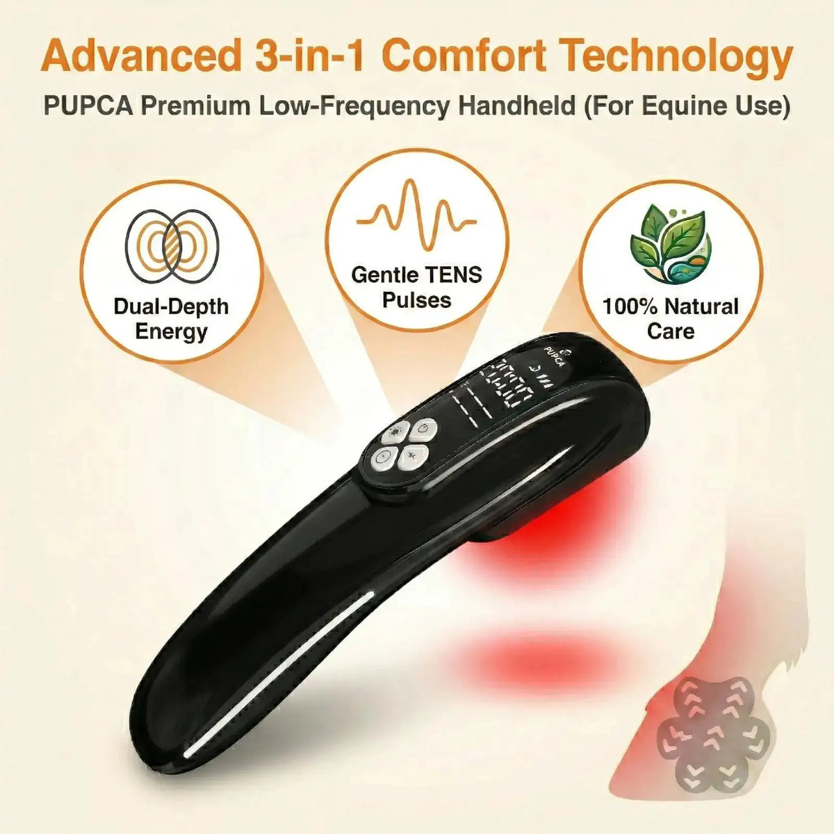 Laser Therapy for Horses Tens Red Light Therapy Physiotherapy — product view 4