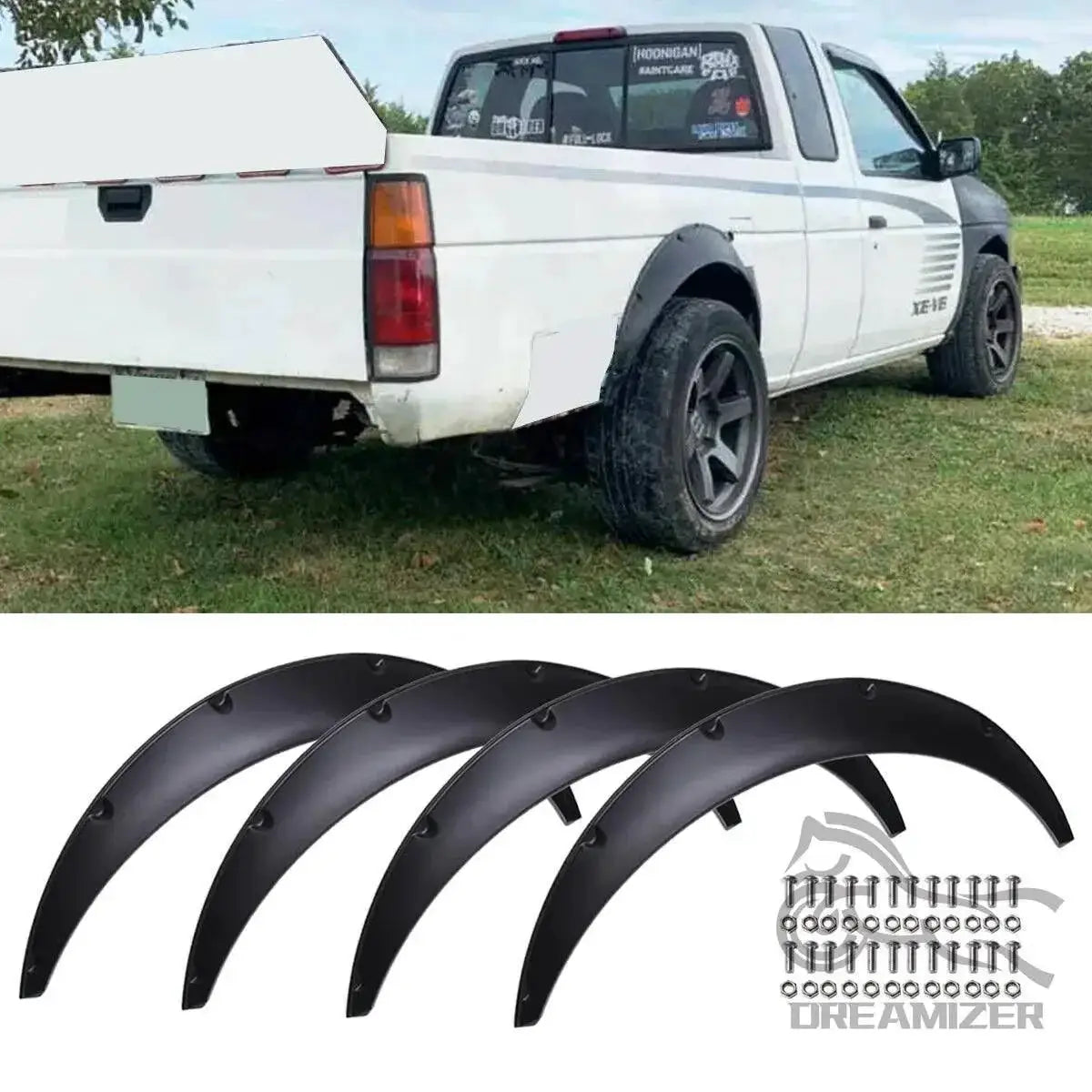 Extra Wide Wheel Arch Fender Flares For VW Golf MK4 MK5