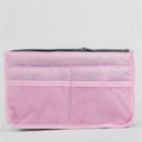 Makeup Bag - Foldable Double Zipper Travel Case