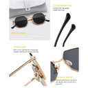 Vintage Octagon Metal Sunglasses for Men and Women 2024