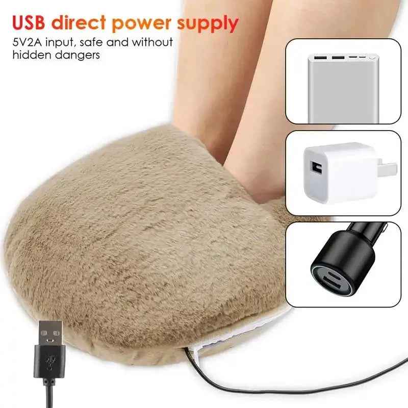 Winter USB Foot Heating Pad Heater For Cozy Heat Therapy