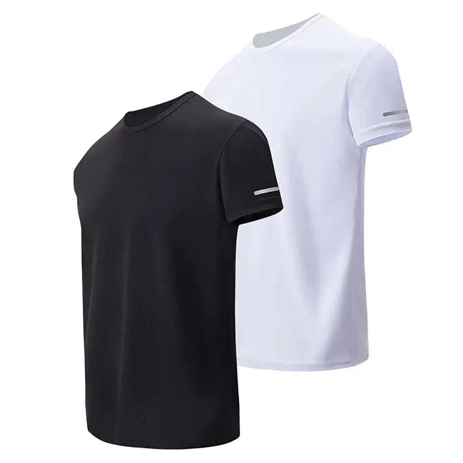 Plus-Size Men's Quick-Dry T-Shirts Set — product view 9