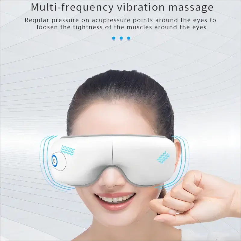 Eye Massager With Heat For Migraines And Eye Strain Relief