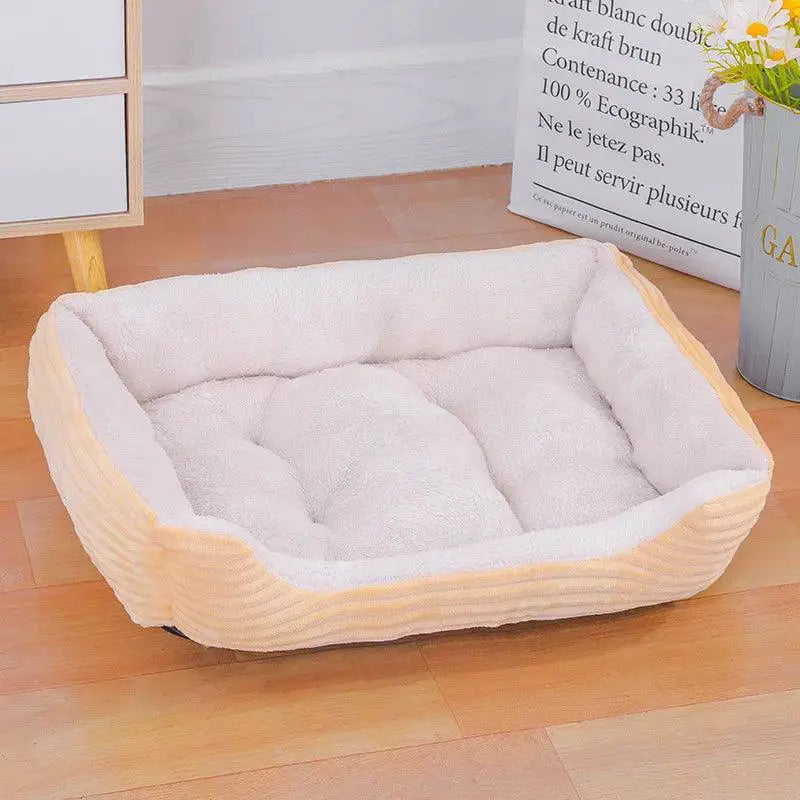 Ultimate Comfort Pet Bed for All Sizes — Beige