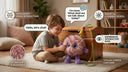 Language Learning Plush Robot for Kids