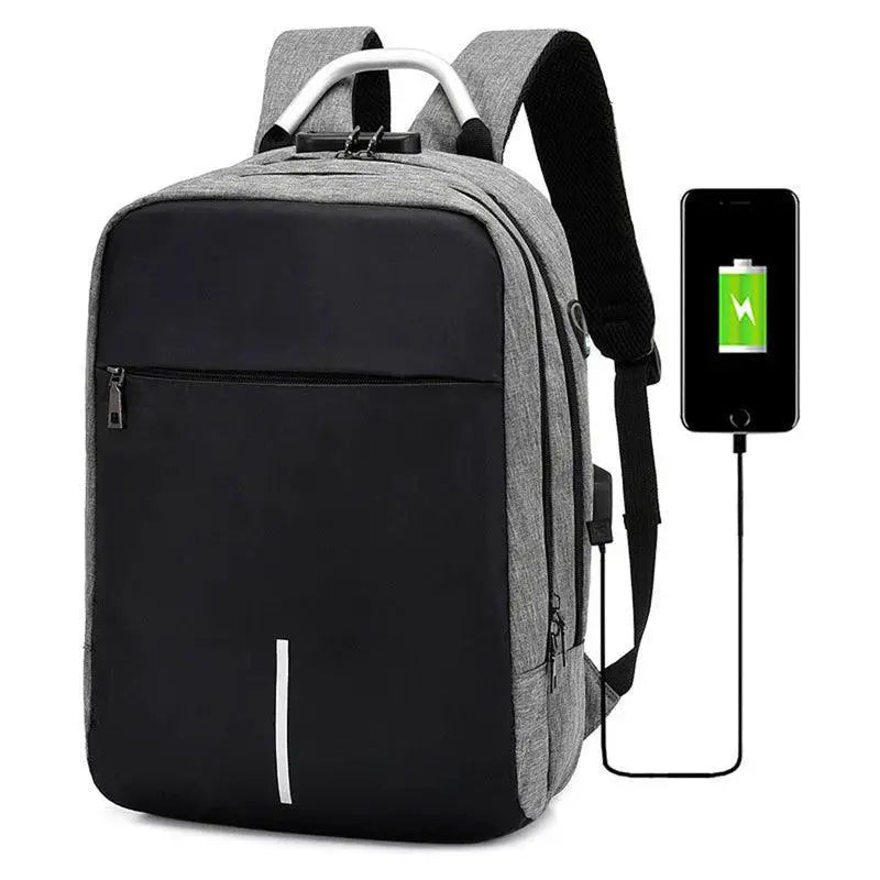 Mens Waterproof Backpack With Charging Port For Business