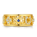 Mula Ring Sterling Silver Gold