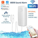 Smart Water Leak Sensor: Advanced Flood Alarm System Device