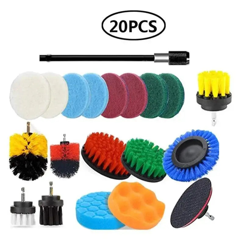 Deep Cleaning Drill Brush Set for Cars — product view 18