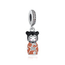 Sterling Silver Charm Fortune Cat