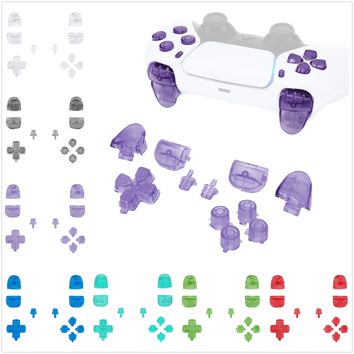 eXtremeRate Full Set Buttons Controller