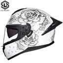 Full Face Double Visor Racing Helmet