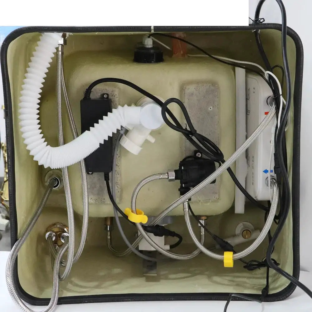 Foot Basin Constant Temperature Heating Massage Footbath with One-Button Drainage Timing Deep Clean Foot Bath for Salon
