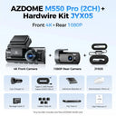 Azdome M550 Pro - 4K Dashcam With Gps And Wifi