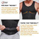Qtree Men's Slimming Sauna Tank Top Body Shaper Vest