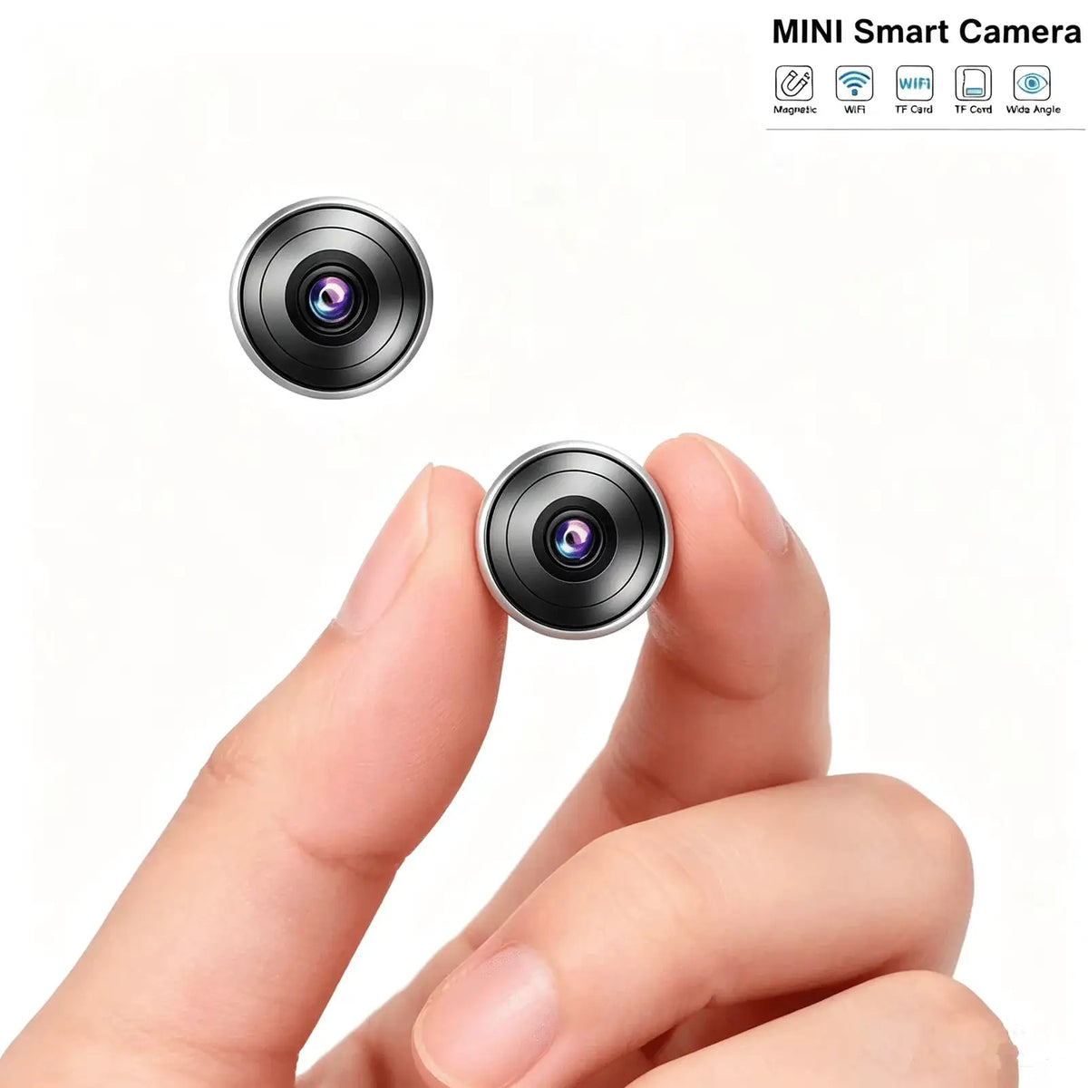 Mini WiFi Security Camera, Ultra HD tiny surveillance P1 4K — product view 1