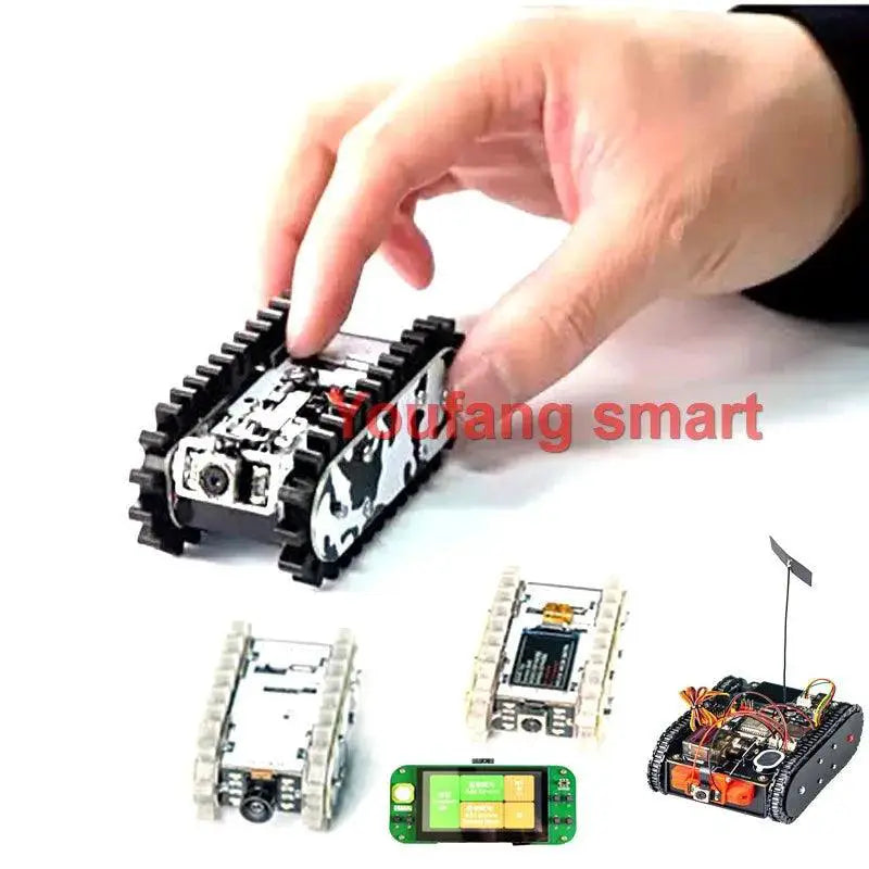 Smart WiFi RC Tank Kit With ESP32 Technology Adventure