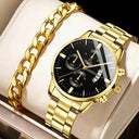 Men Business Watch - Luxury Calendar Quartz