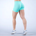 Women's Seamless Scrunch Butt Biker Shorts - Stylish Yoga Wear