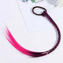 Colorful Girls Ponytail Headbands For Kids Hair Accessories
