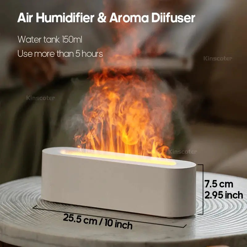 Flame Glow Aromatherapy Humidifier — product view 2