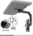 Car Sun Visor Phone Holder - 360 Rotation