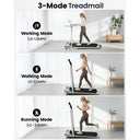 Portable Desk Treadmill With Remote For Low Impact Productivity