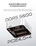 AOOSTAR Ryzen Seven Mini PC Windows Eleven