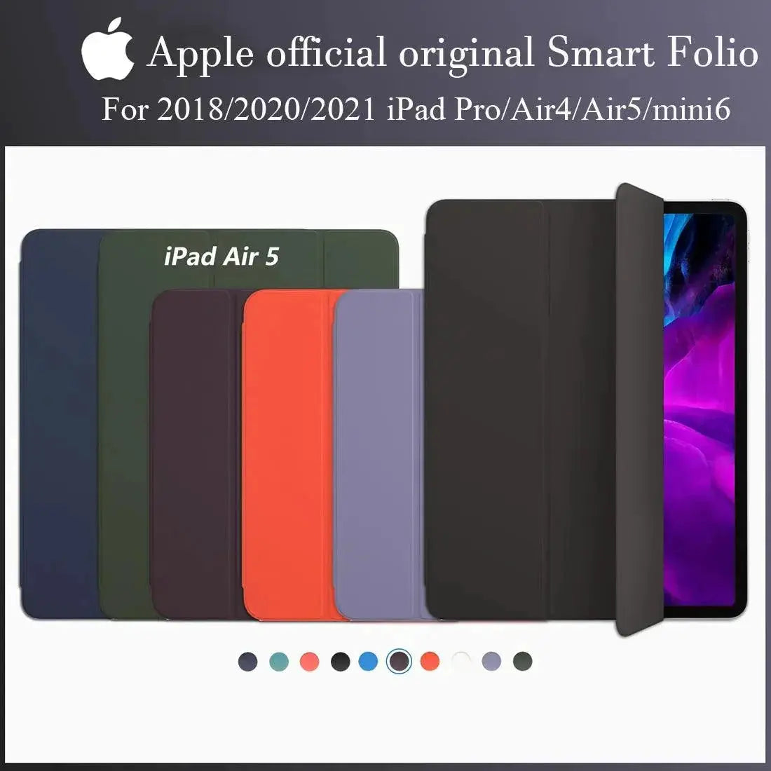 iPad Pro Leather Smart Cover With Magnetic Closure