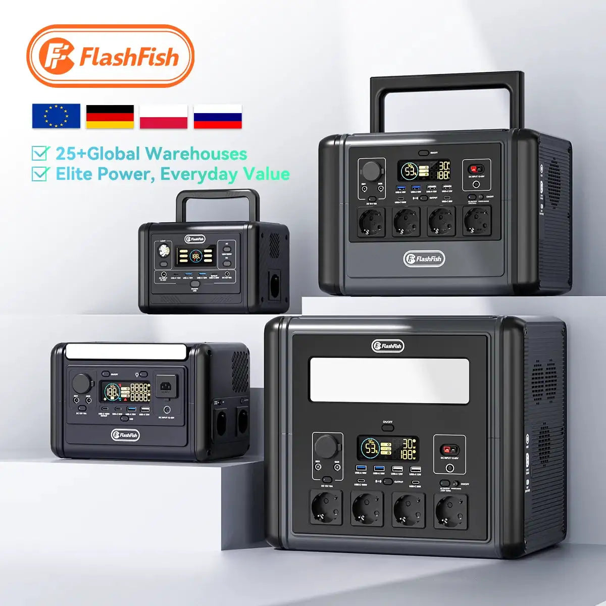 Hezzo Portable Solar Power Station — product view 5