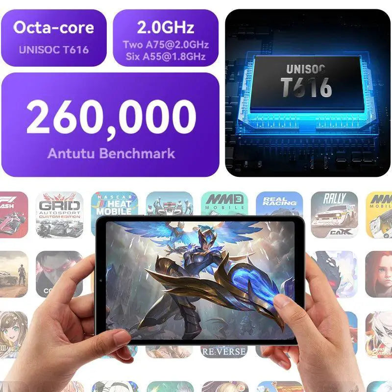 HEADWOLF FPad 3 8.4 Android Tablet 8GB RAM 128GB Storage