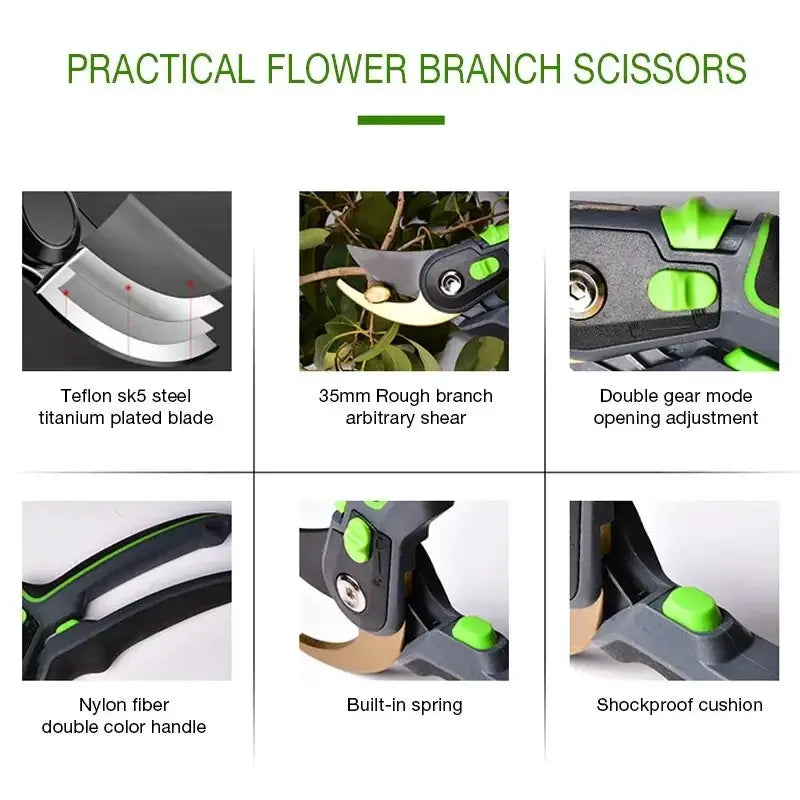 Garden Pruner Shears SK5 Blade Pruning Scissors for Bonsai