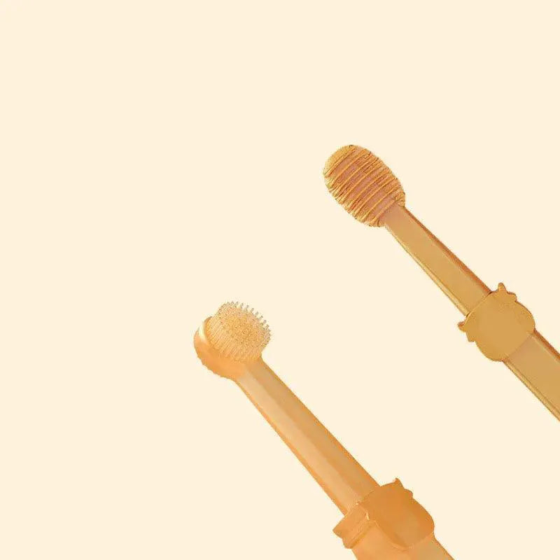Pet Dental Care Kit Silicone Toothbrush And Toothpaste