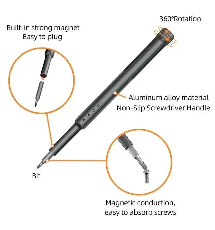 46 Piece Screwdriver Set for Electronics Repair Kit