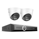 ANNKE 8MP 4K PoE Security Camera System, 8CH NVR Kit with AI Human/Vehicle Detection, 128° Wide Angle, Smart Dual-Light Night Vision, S+265 Compression, IP67, Remote Access