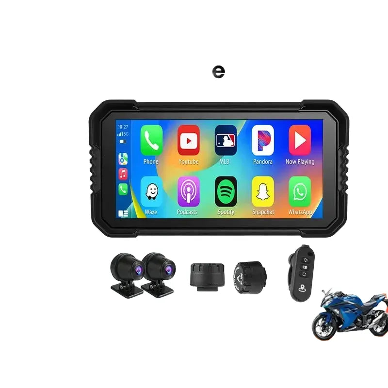 Jansite Moto GPS - Wireless CarPlay And Dvr Screen - 6.25 inch Carplay product image