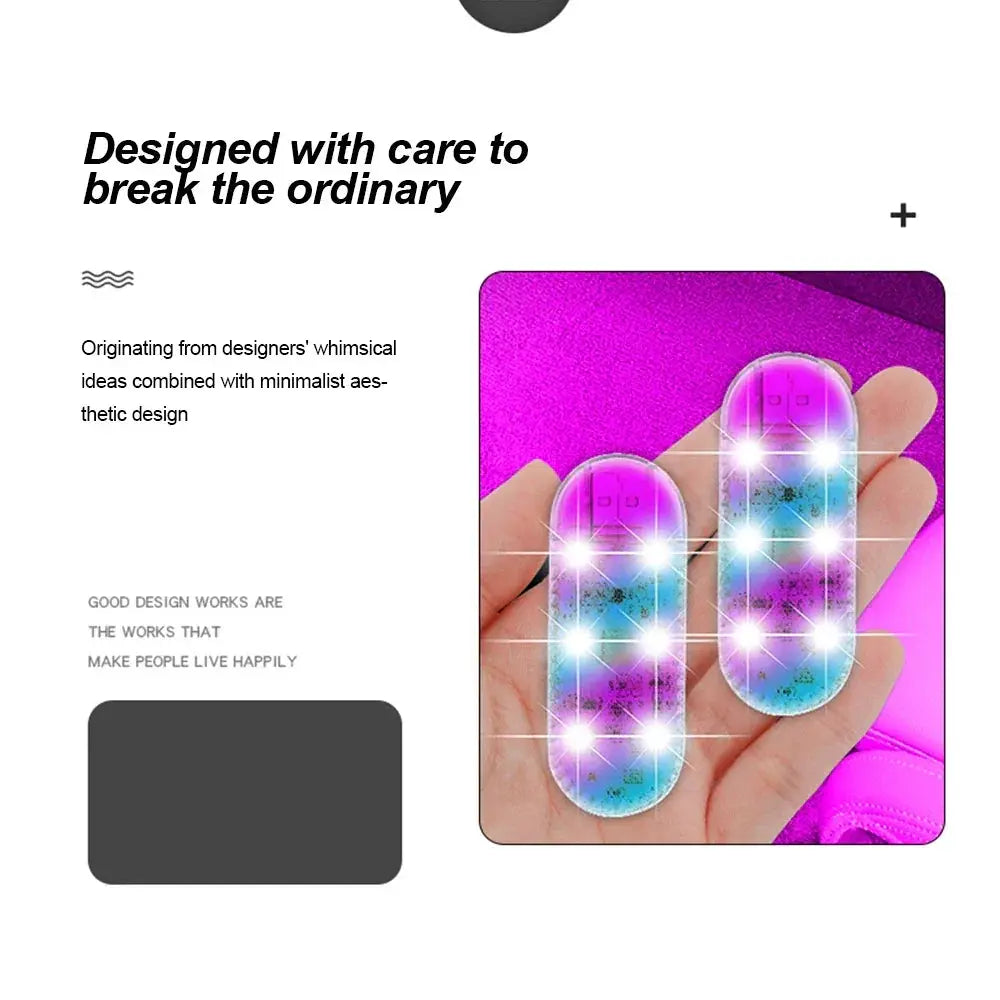 LED Car Mini Touch Light USB Charging Portable Night Lamp