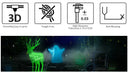 Luminous PLA Filament for Night Art