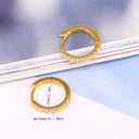 Moissanite Earrings in Sterling Silver Cbtb