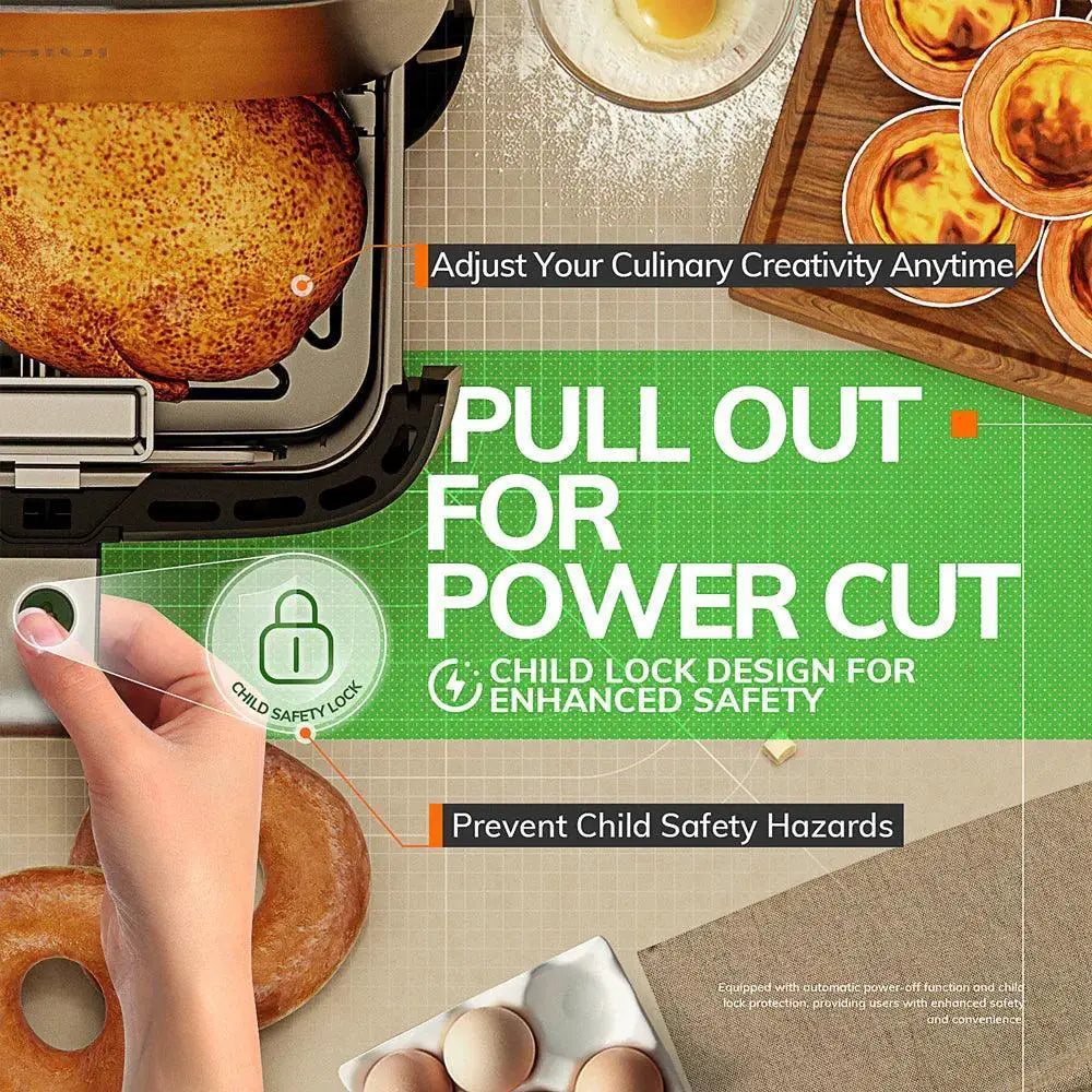 MIUI Air Fryer Oilless Cooker 5L With Touch Control