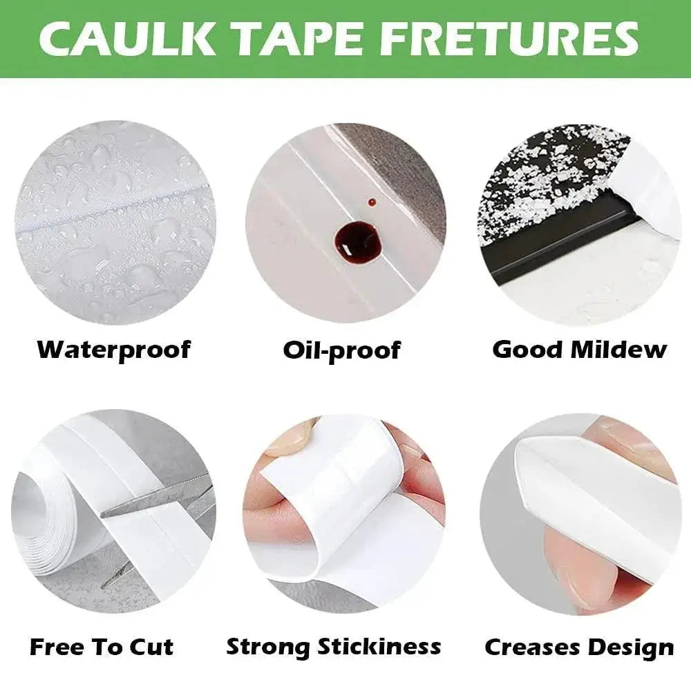 PVC Caulking Tape Waterproof Sealant for Corners 3.2m