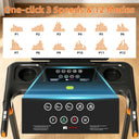 Quiet 3 In 1 Foldable Walking Pad Treadmill With 12 Incline HIIT