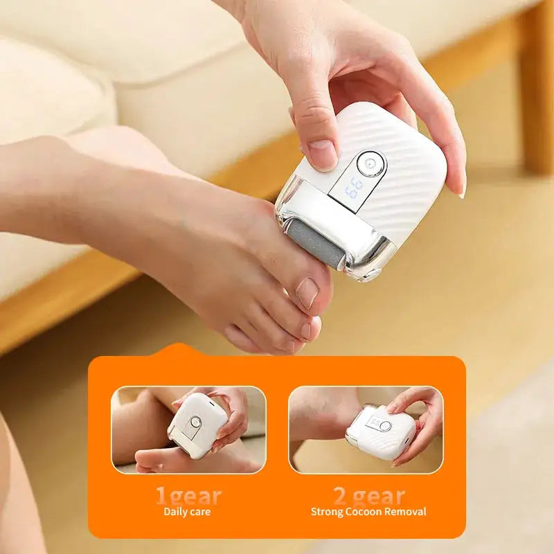 Rechargeable Electric Foot Grinder Dead Skin Remover Calluses Feet Scrubber Electric Foot File Dry Dead Cracked Foot Care Repair